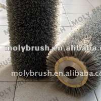 abrasive nylon stapled set roller brush