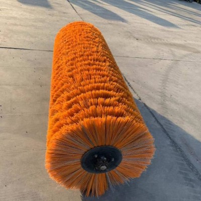 Convoluted Round Wafer Brush Mix With Poly And Wire Road Sweeper Brush China