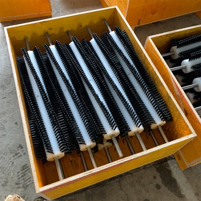 Customized Size Black Nylon Cleaning Roller Brush