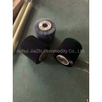 Good Quality Black Nylon Material Round Glass Cleaning Brush